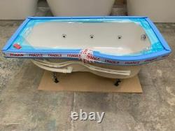 Synergy zeya P shape 6 jet whirlpool bath 1500mm x 800 RH Available