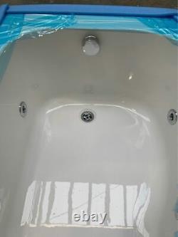 Synergy zeya P shape 6 jet whirlpool bath 1500mm x 800 RH Available