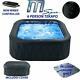 TEKAPO Family Inflatable Hot Tub Portable Spa Jacuzzi 6 Person Home Holiday Game