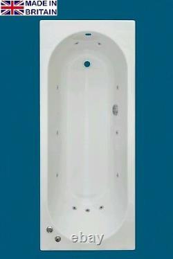 TROJAN CASCADE1600mm 11 NEW EASY CLEAN SLIMSTYLE JETS WHIRLPOOL SPA BATH