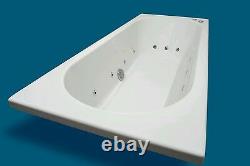TROJAN CASCADE1600mm 11 NEW EASY CLEAN SLIMSTYLE JETS WHIRLPOOL SPA BATH
