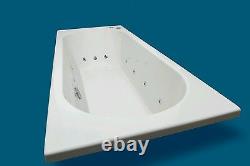 TROJAN CASCADE1600mm 11 NEW EASY CLEAN SLIMSTYLE JETS WHIRLPOOL SPA BATH