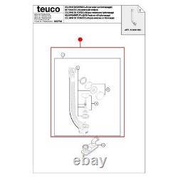 Teuco 810130022 97.5cm Chrome Drainage Exhaust Column
