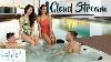 The Cloud Stream Hot Tub