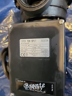 Tiper 75m sp17. Bronte whirlpools, Bath, spa, pump, l