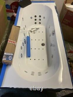 Tranquility Whirlpool Bath 1700x750 24 Jet system Heater LED Lighting Air Spa