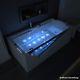 TroniTechnik whirlpool bath rectangular bathtub tub jacuzzi massage jets radio