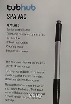 Tubhub Spa Vac for Hot Tubs/Spas/Jacuzzi and Small Pools