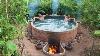 Unbelievable How To Make Brick Wall U0026 Build Beautiful Heated Swimming Pool By Talented Bushmen