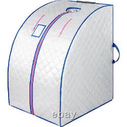 VEVOR Portable FAR Infrared Sauna Indoor IR Ray Steamless Slimming Weight Loss