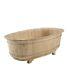 Vasca da bagno Vintage in legno Abete al grezzo cm 180x98 h 64 Bellissima