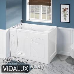 Vidalux Ashford 1350 Whirlpool & Airspa Easy Access Walk-In Bath Left Hand