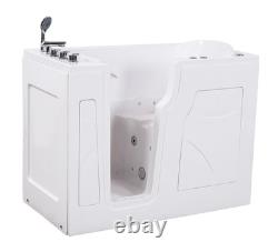 Vidalux Ashford 1350 Whirlpool & Airspa Easy Access Walk-In Bath Left Hand