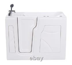 Vidalux Ashford 1350 Whirlpool & Airspa Easy Access Walk-In Bath Left Hand