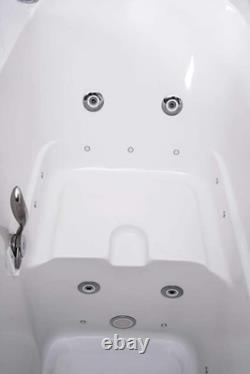 Vidalux Ashford 1350 Whirlpool & Airspa Easy Access Walk-In Bath Left Hand