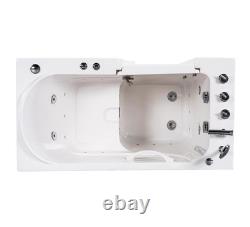 Vidalux Ashford 1350 Whirlpool & Airspa Easy Access Walk-In Bath Left Hand