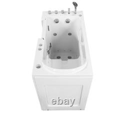 Vidalux Ashford 1350 Whirlpool & Airspa Easy Access Walk-In Bath Left Hand