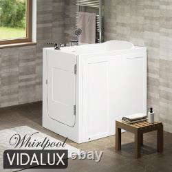 Vidalux Pennington Compact Whirlpool & Airspa Easy Walk-In Bath Right Hand