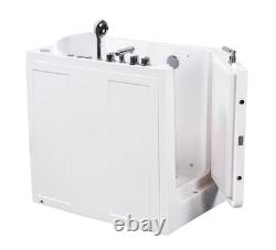 Vidalux Pennington Compact Whirlpool & Airspa Easy Walk-In Bath Right Hand