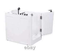 Vidalux Pennington Compact Whirlpool & Airspa Easy Walk-In Bath Right Hand