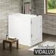 Vidalux Pennington Compact Whirlpool & Airspa Walk-In Bath Left Hand