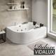 Vidalux WB07A Deluxe Right Hand Twin Person Whirlpool & Airspa Bath