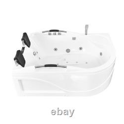 Vidalux WB07B Deluxe Left Hand Twin Person Whirlpool & Airspa Bath
