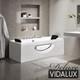 Vidalux WB29 Deluxe Whirlpool & Airspa Bath 1800 x 900