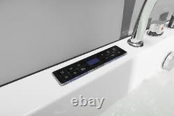 Vidalux WB35 DELUXE 1700 x 800 Whirlpool & Airspa Bath, Bluetooth Heater