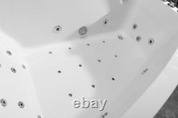 Vidalux WB61 Left DELUXE 1800 x 1200 Twin Corner Corner Whirlpool & Airspa Bath