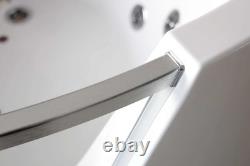 Vidalux WB89 Deluxe 1400 x 1400 Corner Whirlpool & Airspa Bath