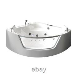 Vidalux WB89 Deluxe 1400 x 1400 Corner Whirlpool & Airspa Bath