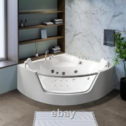 Vidalux WB89 Premium 1400 x 1400 Corner Whirlpool & Airspa Bath
