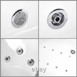 Vidalux WB89 Premium 1400 x 1400 Corner Whirlpool & Airspa Bath