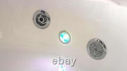 Vidalux WB89 Premium 1400 x 1400 Corner Whirlpool & Airspa Bath