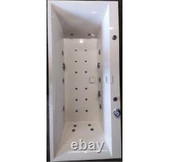 Villeroy&Boch 190x90 Squaro Fiberglass Whirlpool Bathtub Acrylic Hydromassage