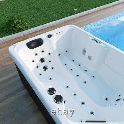 Virpol Outdoor Hot tub Thermostatic Spa Whirlpool 41 Jacuzzi Jets 2-3 Person
