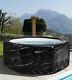 WAVE 6-Person Inflatable Hot Tub Jacuzzi Spa Bubble Jacuzzi plus powerful Heater
