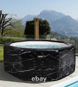 WAVE 6-Person Inflatable Hot Tub Jacuzzi Spa Bubble Jacuzzi plus powerful Heater