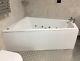 WB#4 1700mm Whirlpool 8 Jet Spa Corner 1300mm Double Ended Offset Shower Bath LH