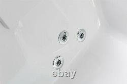 WHIRLPOOL BATH TUB + PANORAMIC GLASS 170 x 80 cm Venice SPA HYDROTHERAPY HOT TUB