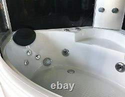 WHIRLPOOL BATH TUB SPA WHIRLPOOL SHOWER 130 x 130 cm HOT TUB Milan