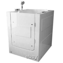 WHIRLPOOL BATHTUB SPA WITH DOOR Florida WALK IN BATHTUB BUILT-IN SEAT