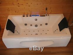 WHIRLPOOL JACUZZi SPA MASSAGE SHOWER 2 PERSON BATH 1700 X 850 IMMACULATE