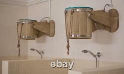 Waterfall Bucket 10L 2.6Gal +Plastic Banya Wooden Sauna Bath Shower SPA Jacuzzi