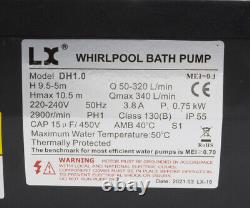 Wellis Spa Pump 1HP / 1 Speed Alternative