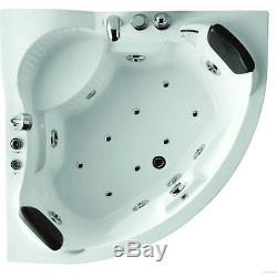 Whirlpoo Jacuzzi Hydro Corner Bath for 2 people Spa jet massage AP002 Aquaplus