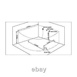 Whirlpool 150x150 CM Elegant Design Heating Light-Therapy Incl. Sonoro