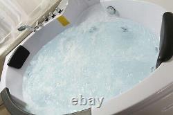 Whirlpool 152x152cm Honolulu Corner Bath Bathtub Spa Pool Hot Tub Indoor