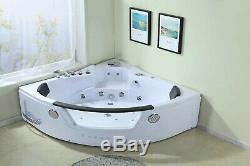 Whirlpool 152x152cm Honolulu Jacuzzi Corner Bath Bathtub Spa Pool Hot Tub Indoor